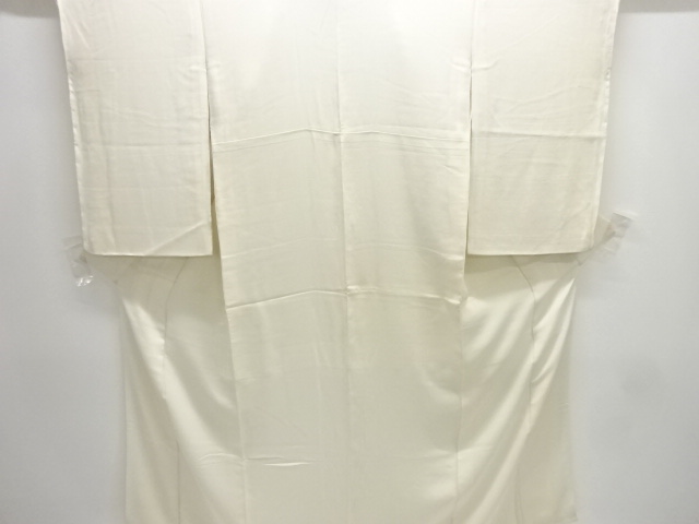 アンティーク　白錦紗中着